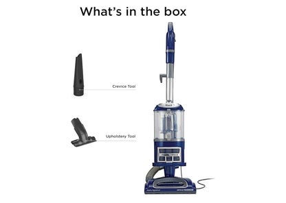 Shark Upright Vacuum Cleaner Navigator Lift-Away Deluxe Pet Hair, Carpet & Hard Floor Cleaning | Upholstery & Crevice Tool, HEPA Filter | Swivel Steering | Large Dust Cup Capacity (Blue)