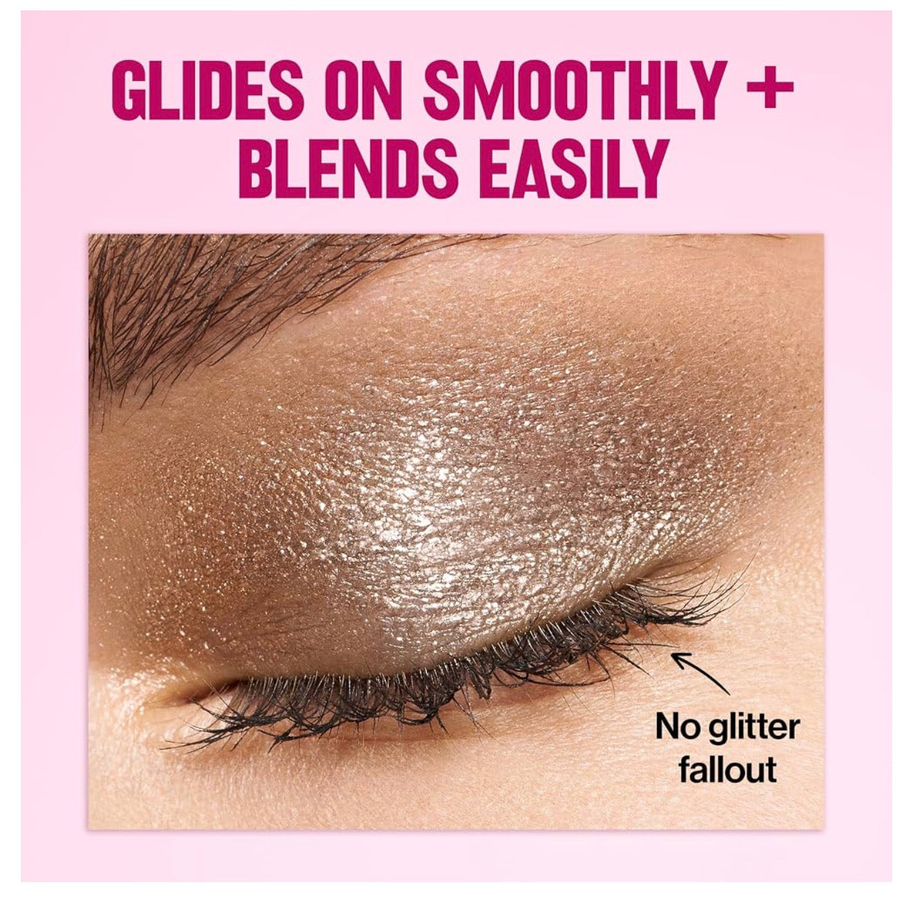 REVLON Glimmer Liquid Shadow, Smeerbestande Skitter Oogskadu Grimering, Langdurig, Hoë Pigment - (204 Rock-IT)