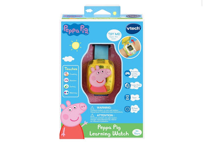 VTech Peppa Pig-leerverkyker vir kinders - Blou