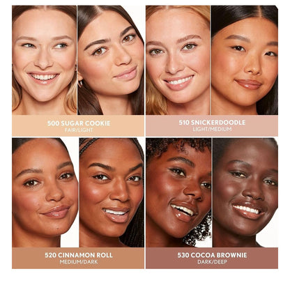 COVERGIRL TruBlend Skin Enhancer Baked Luminous Finishing Face Powder, with Hyaluronic Acid and White Rose Extract, Sheer & Buildable - 530 Cocoa Brownie