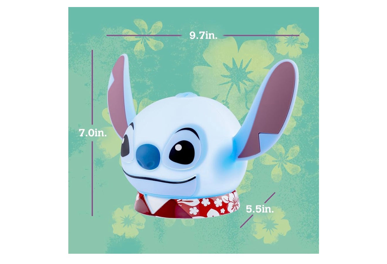 Lilo en Stitch Squish Naglig vir Kinders, USB-lamp, Battery-aangedrewe, Verstelbare Helderheid