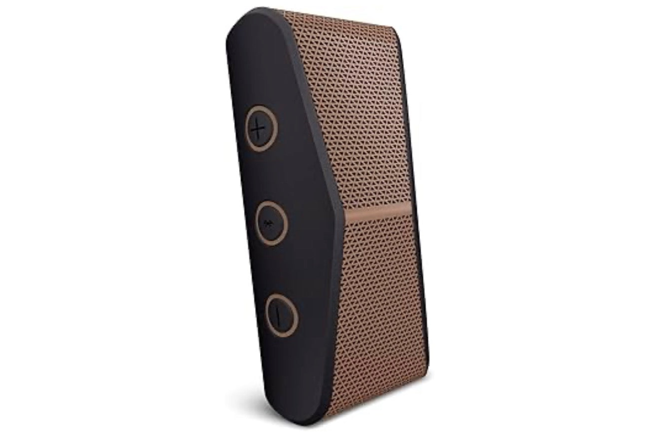 Logitech Draadlose Mobiele Stereoluidspreker – (Koperkleurige Swart)