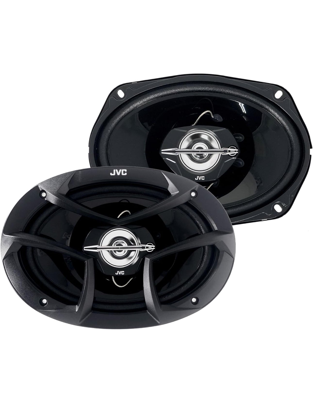 JVC CS-J6930 6"x9" Drieweg-motorluidsprekers vir Kragtige Bas en Helder Stemme 400 Watt Maksimum Krag