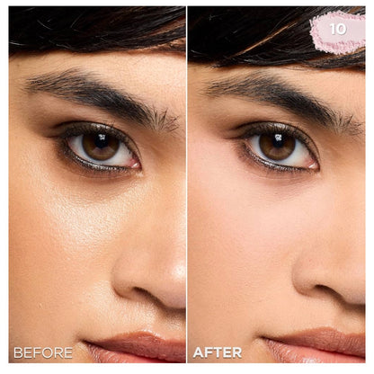 L'Oréal Paris Infallible Blur-fection Langdurige Losse Stelpoeier, Vervaag-Gesigpoeier met tot 24 UUR Dragtyd - Verhelderende Ligpienk (1 Kit)