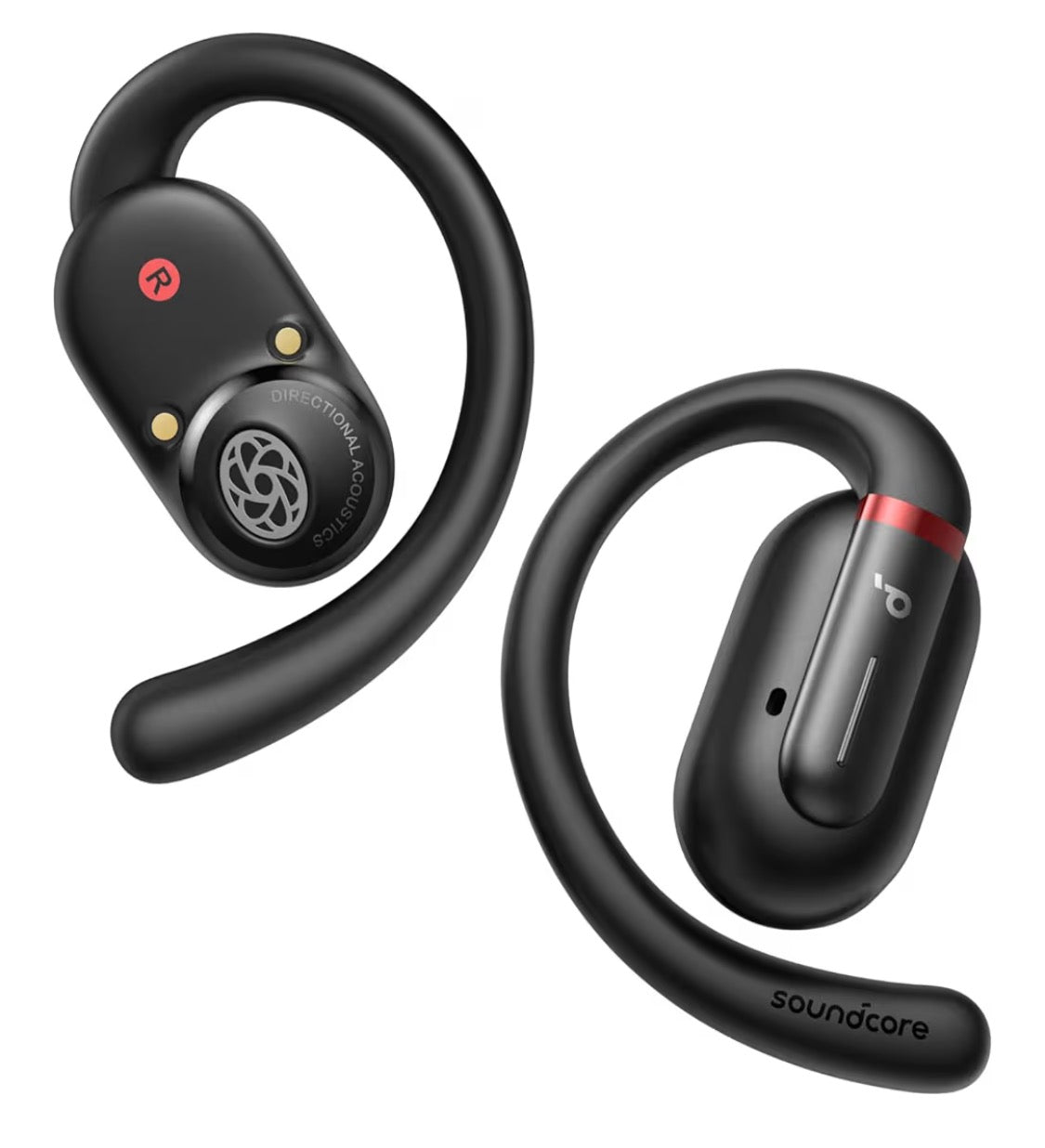AeroFit2 , Open-Ear Headphones, Real-Time Translation Earbuds-42H Playtime, IP55,AI Clear Calls,Wireless Charging