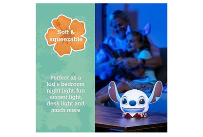Lilo en Stitch Squish Naglig vir Kinders, USB-lamp, Battery-aangedrewe, Verstelbare Helderheid