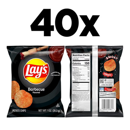 Lay's Aartappelskyfies Braaivleis Gegeur (40 Tel)