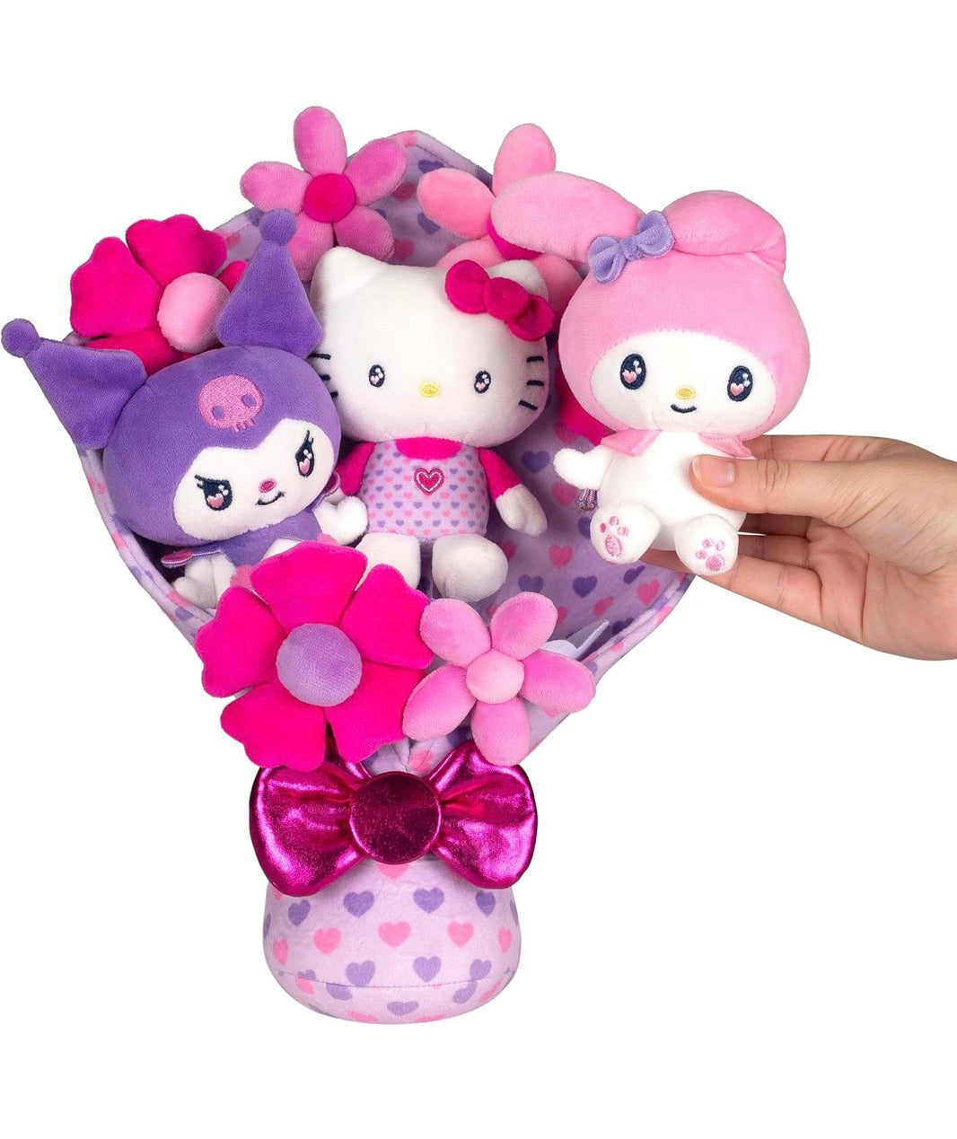 New - Hello Kitty® and Friends - Plush Special Valentine’s Bouquet