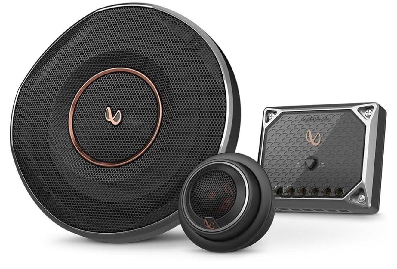 Infinity REF6520CX 2-Way 6.5 inches Component System w/ Edge-Driven Textile Tweeters 540W Reference Series - PAIR
