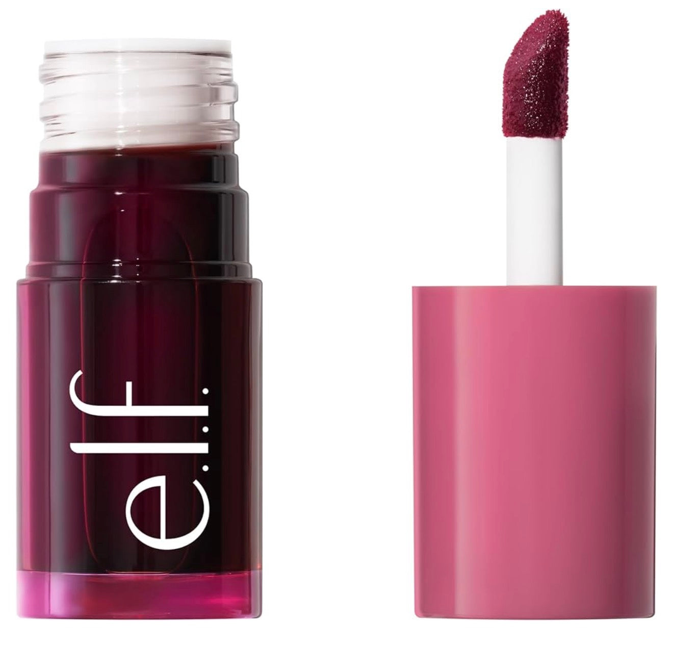 e.l.f. Sheer For It Bloesemblosser, Veeldoelig, Langdurige Lip- en Wanggrimering, Skep 'n Natuurlike Bloosafwerking, Veganisties en Wreedheidsvry - (Plums Up)