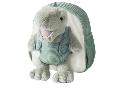 Hug & Go Dinosourus Kleuterrugsak Sagte Pluissak met Afneembare Speelding vir (Ouderdom 2–4)
