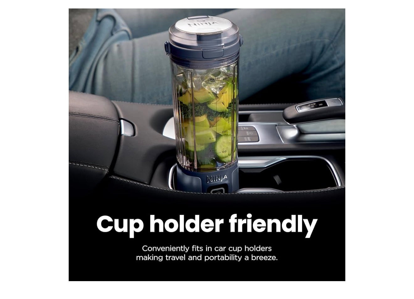 Ninja Blast Koordlose 18oz. Draagbare Versapper Vir Skuddrankies en Smoothies, BPA-vry, Lekvaste Deksel en Suigmondstuk, USB-C Herlaaibaar, Skottelgoedwasser Veilig - (Cranberryrooi)