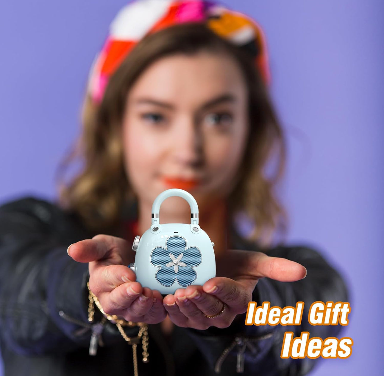 Mini Wireless Portable Speaker 2-in-1 Keychain - Bag Charm