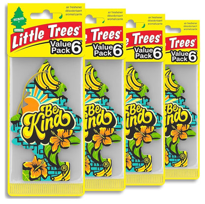 LITTLE TREES Motorlugverfrisser | Hangende Boom Verskaf Langdurige Geur vir Motor en Huis – (Wees Vriendelik)