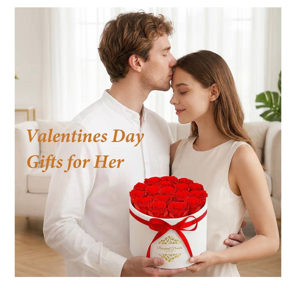 Forever Preserved (17) Roses Flowers in a Luxury Suede Box, Birthday Gifts, Romantic Anniversary Valentines Day Gifts - Red