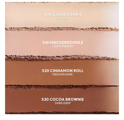 COVERGIRL TruBlend Skin Enhancer Baked Luminous Finishing Face Powder, with Hyaluronic Acid and White Rose Extract, Sheer & Buildable - 530 Cocoa Brownie