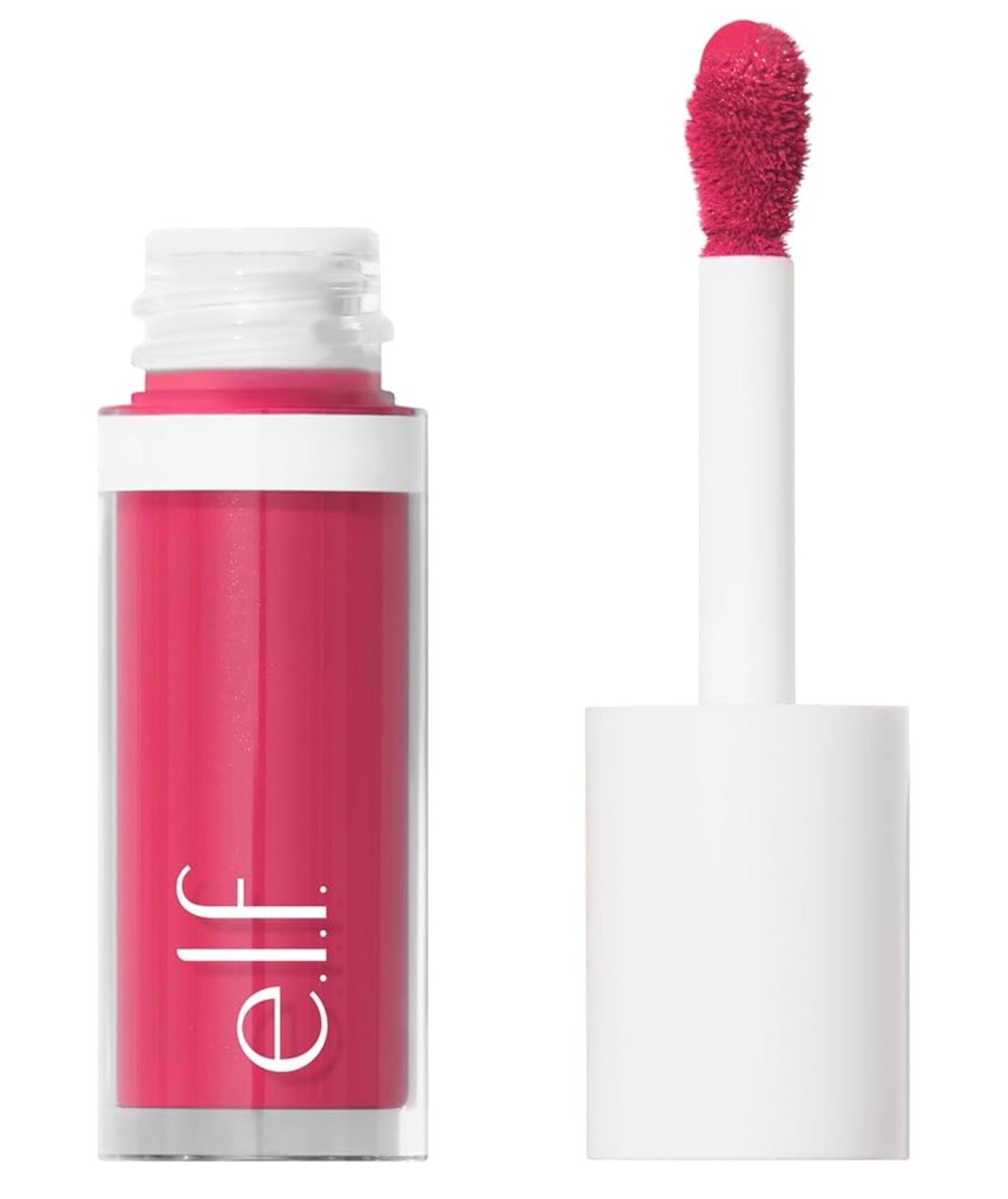 e.l.f. Camo Liquid Bloos, Langdurige Vloeibare Bloos Vir Hoëpigmentkleur, Skep 'n Sagte, Douerige Afwerking, Veganisties & Wreedheidsvry Comin' In Hot Pink