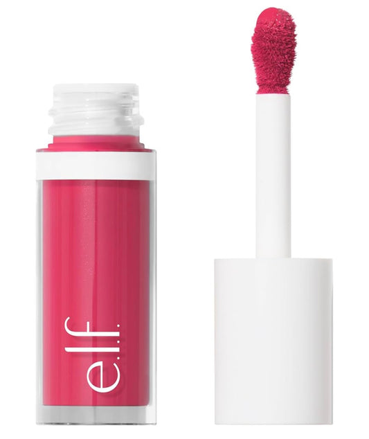 e.l.f. Camo Liquid Bloos, Langdurige Vloeibare Bloos Vir Hoëpigmentkleur, Skep 'n Sagte, Douerige Afwerking, Veganisties & Wreedheidsvry Comin' In Hot Pink