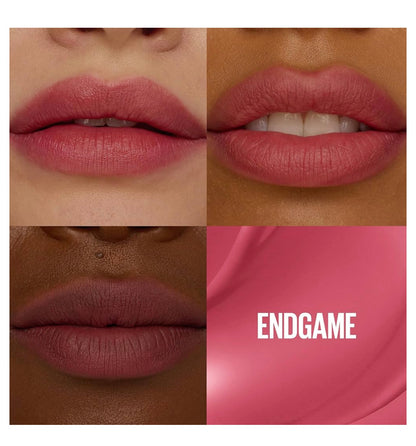 MAYBELLINE Super Stay Teddy Lip Tint, Langblywende Mat Lipstiffie Vir Tot 12 Uur Drag - (Endgame) 1 stuk