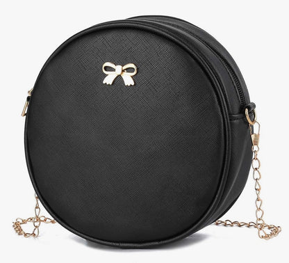 iGirls Bowknot 3-Stukke Mode Leer Rugsak Rugsakhandsak vir Vroue Ruksak vir Dames Skouersak - (Pienk)