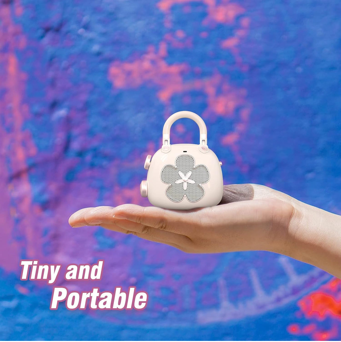 Mini Wireless Portable Speaker 2-in-1 Keychain - Bag Charm