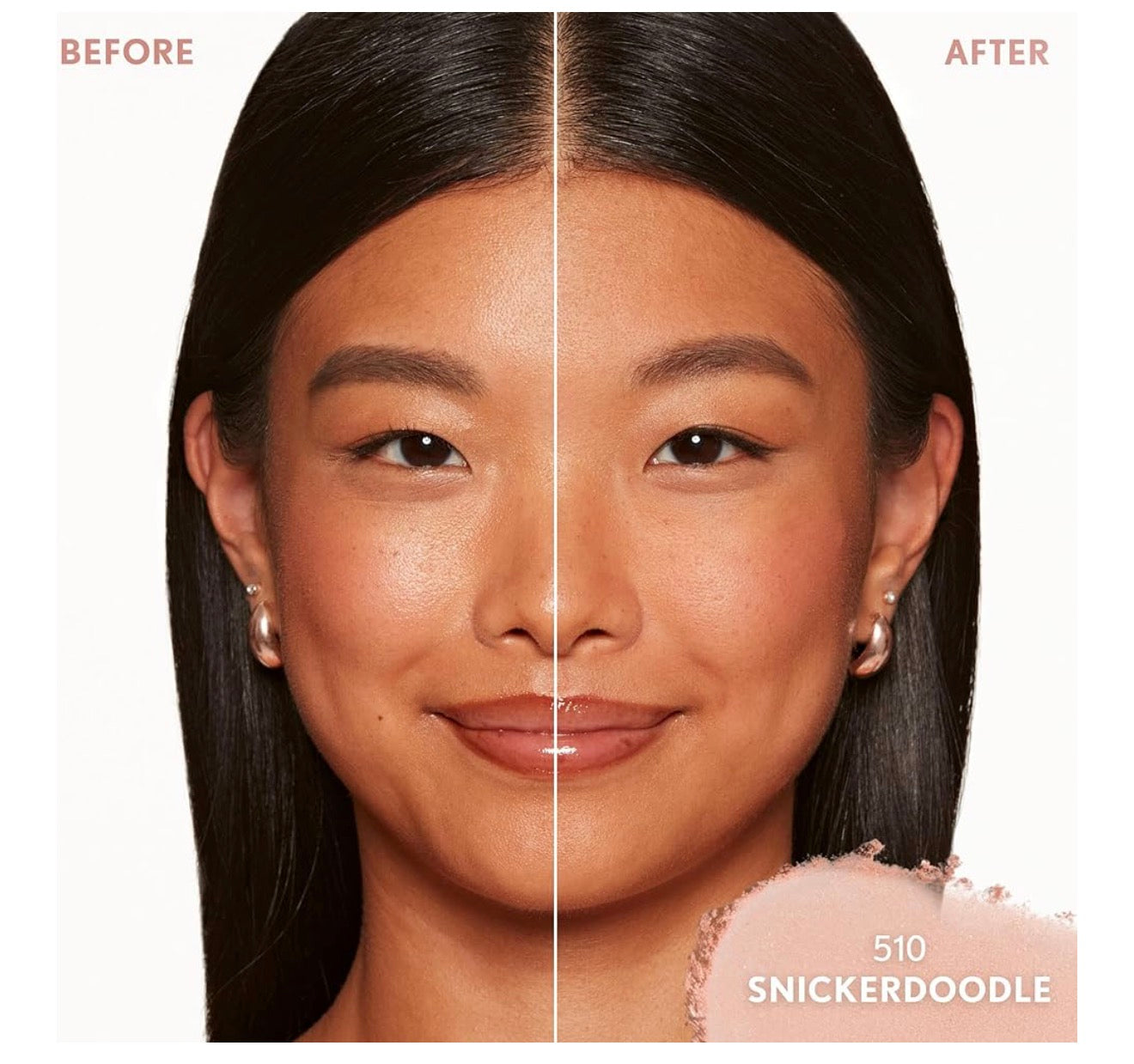 COVERGIRL TruBlend Skin Enhancer Baked Luminous Finishing Face Powder, with Hyaluronic Acid and White Rose Extract, Sheer & Buildable - 510 Snickerdoodle