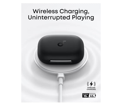 AeroFit2 , Open-Ear Headphones, Real-Time Translation Earbuds-42H Playtime, IP55,AI Clear Calls,Wireless Charging