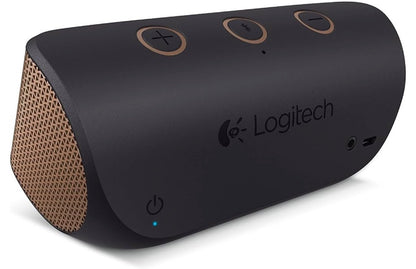 Logitech Draadlose Mobiele Stereoluidspreker – (Koperkleurige Swart)