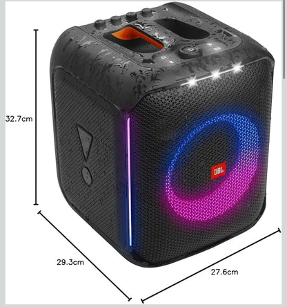 JBL Partybox Encore Essential 100W Klank, Ingeboude Dinamiese Ligskou, en Spatwaterbestande Ontwerp - NUUT