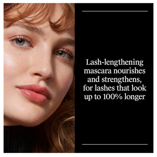 Neutrogena Healthy Lengths Mascara, Versterk, Verleng en Help Wimpergroei met Eksklusiewe Antioksidant Vitamien E en Olyfolie Formule - (Swart 02) .21 oz