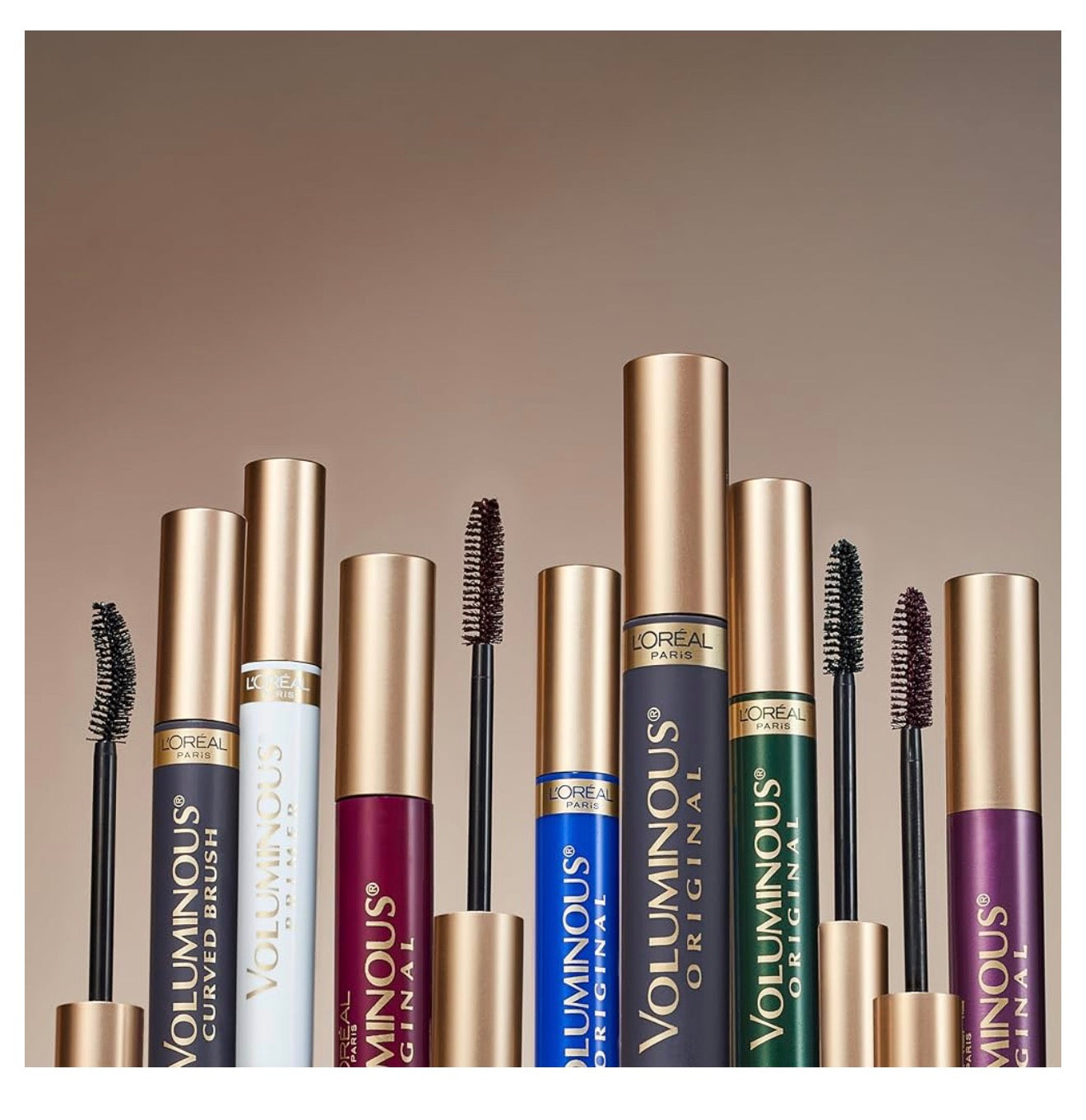L'Oreal Paris Makeup Voluminous Original Volume-bouende Waterdigte Mascara - (Swart)