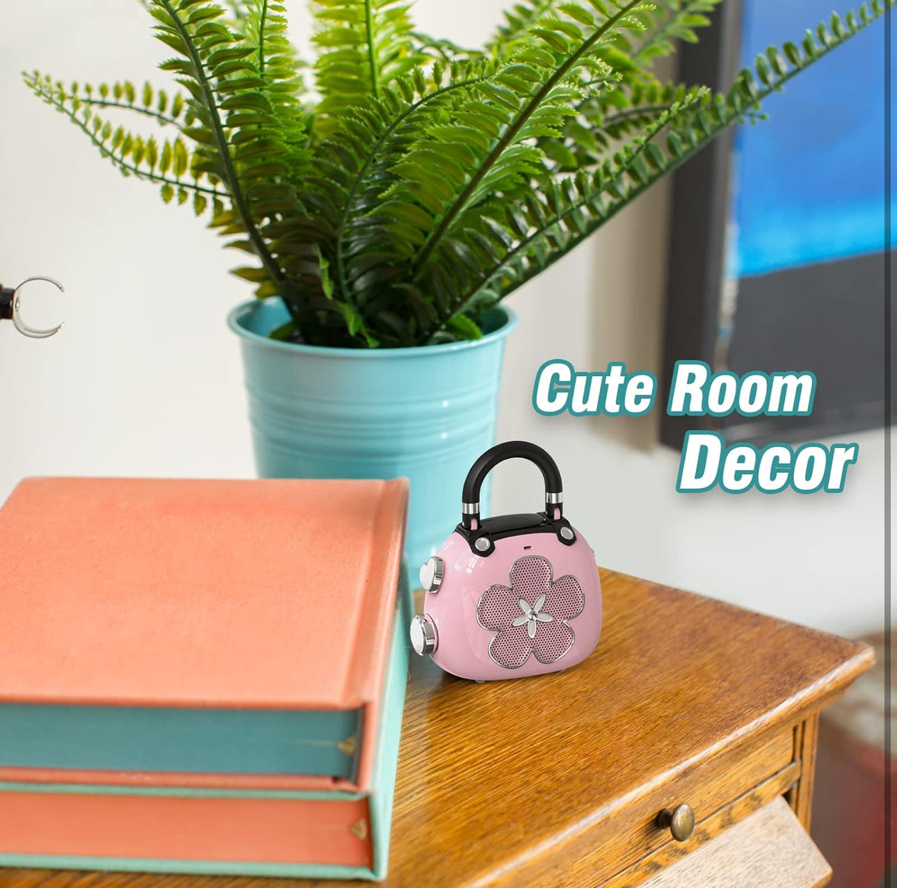 Mini Wireless Portable Speaker 2-in-1 Keychain - Bag Charm