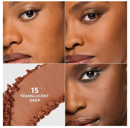 L'Oreal Paris Infallible Blur-fection Langdurige Losse Setpoeier, Vervaag Gesigpoeier m/ Tot 24H Dra - Diep Deurskynend (1 Kit)