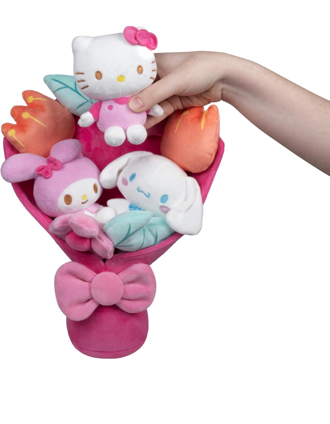 New - Plush Special Occasion Bouquet - 9” Hello Kitty and Friends