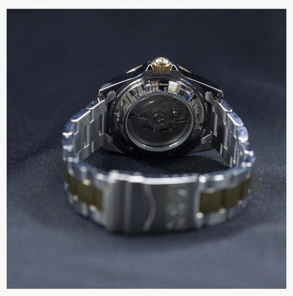 Invicta Mans Pro Diver-versameling Munt-Rand Outomatiese Twee Kleur Horlosie