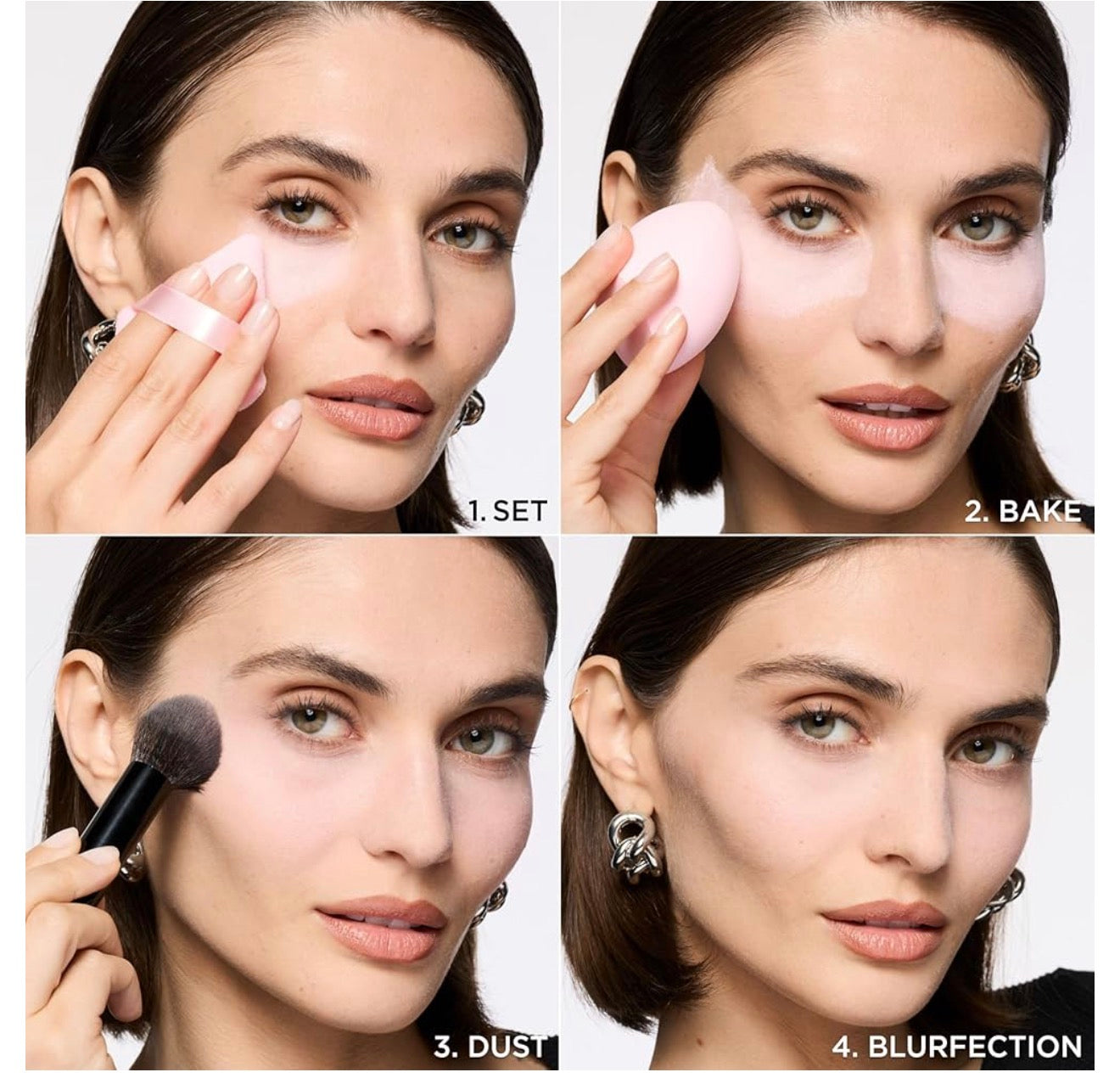 L'Oreal Paris Infallible Blur-fection Langdurige Losse Stelpoeier, Vaagmaak Gesigpoeier met tot 24 UUR Draagbaarheid - Deursigtig Lig (1 Kit)