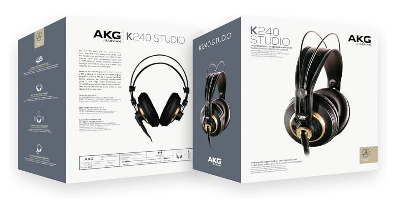 AKG K240STUDIO Semi-oop Ateljee-koptelefoon