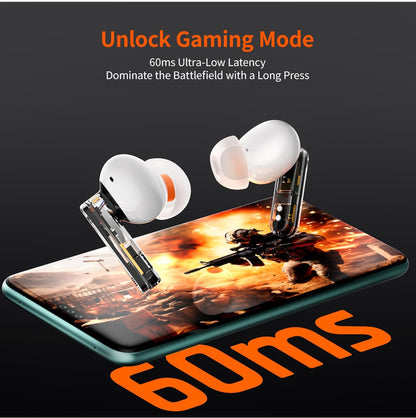 BIG WON True Wireless In-Ear Lightweight Active Noise Canceling  - White