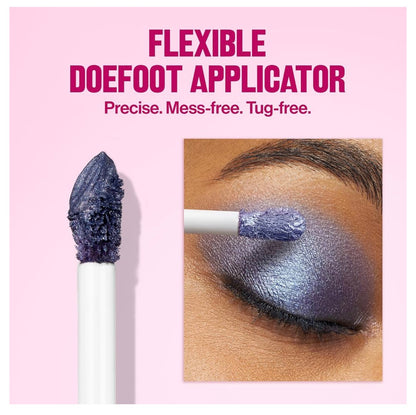 REVLON Glimmer Liquid Shadow, Smeerbestande Skitter Oogskadu Grimering, Langdurig, Hoë Pigment - (204 Rock-IT)