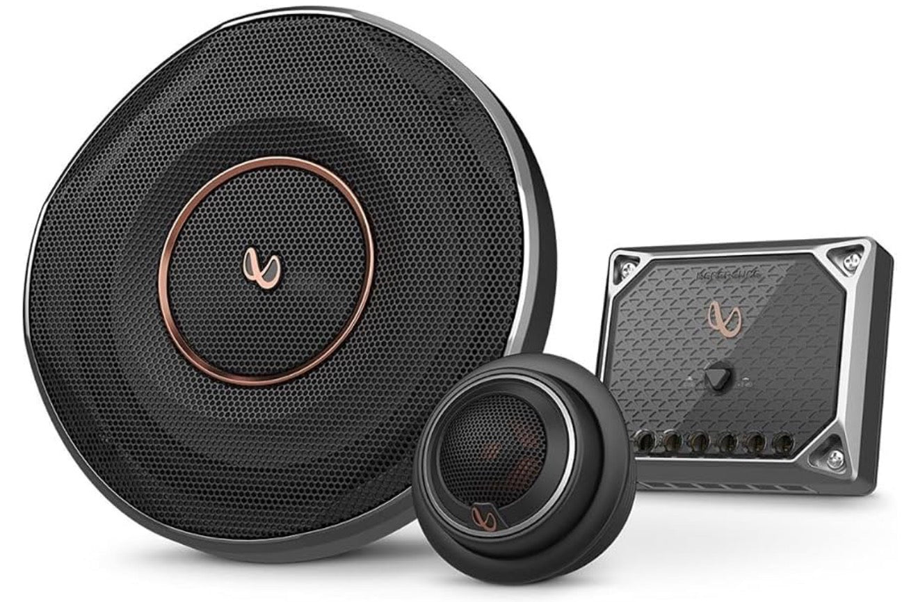 Infinity REF6520CX 2-Way 6.5 inches Component System w/ Edge-Driven Textile Tweeters 540W Reference Series - PAIR