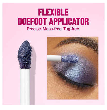 REVLON Glimmer Liquid Shadow, Smeervaste Glans-oogskadugrimering, Langdurig, Hoë Pigment - (205 In Your Orbit)