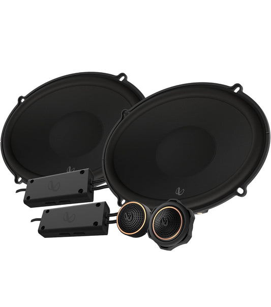 2X Infinity KAPPA 810 Watt MaxPower 6X9" 2-Way Component Package Car Speakers