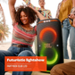 JBL PartyBox Club 120 - Portable Party Speaker with Foldable Handle - (White)