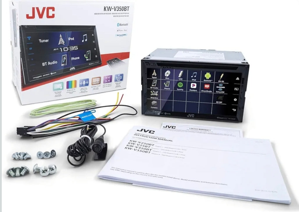 JVC KW-V350BT Multimediaspeler met Bluetooth