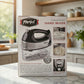 Parini 5-Speed Electric Hand Mixer Turbo Boost Control - Stainless Steel Beaters & Dough Hooks