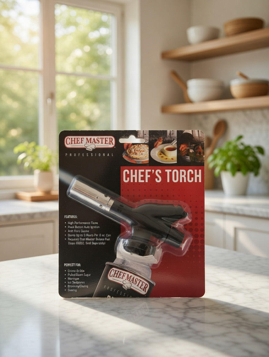 Chef Master Chef’s Torch - Professional Butane Torch