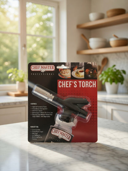 Chef Master Chef’s Torch - Professional Butane Torch