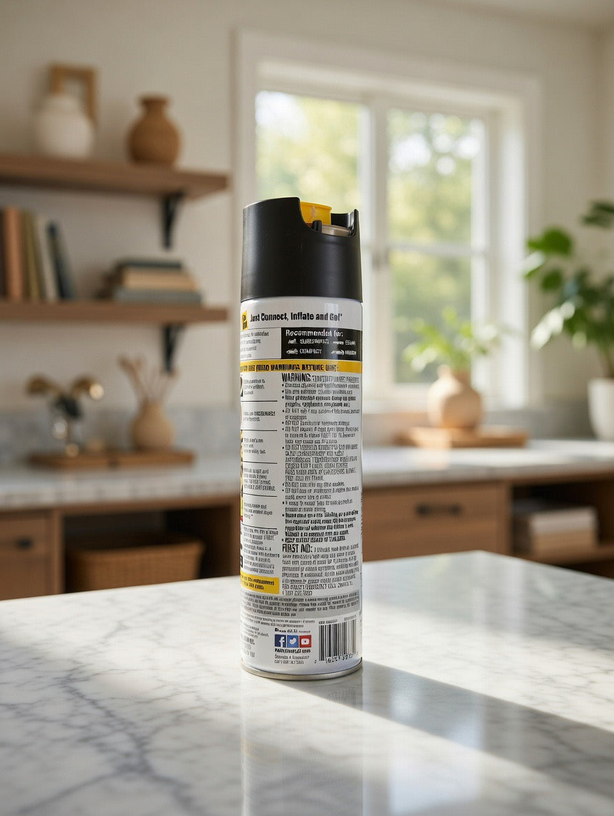 Fix-A-Flat Tire Inflator & Sealant Can