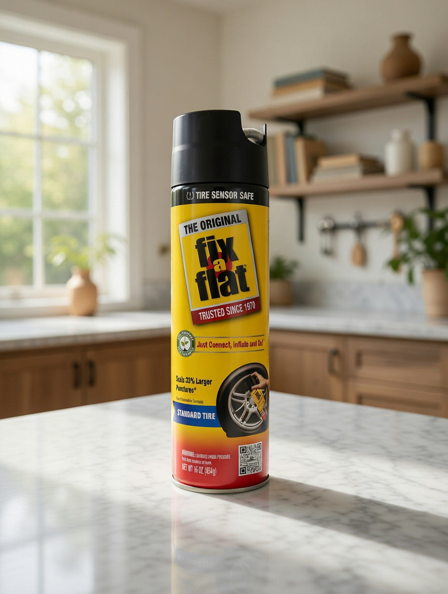 Fix-A-Flat Tire Inflator & Sealant Can
