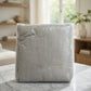 Futon Slipcover Stretch Silver - Gray